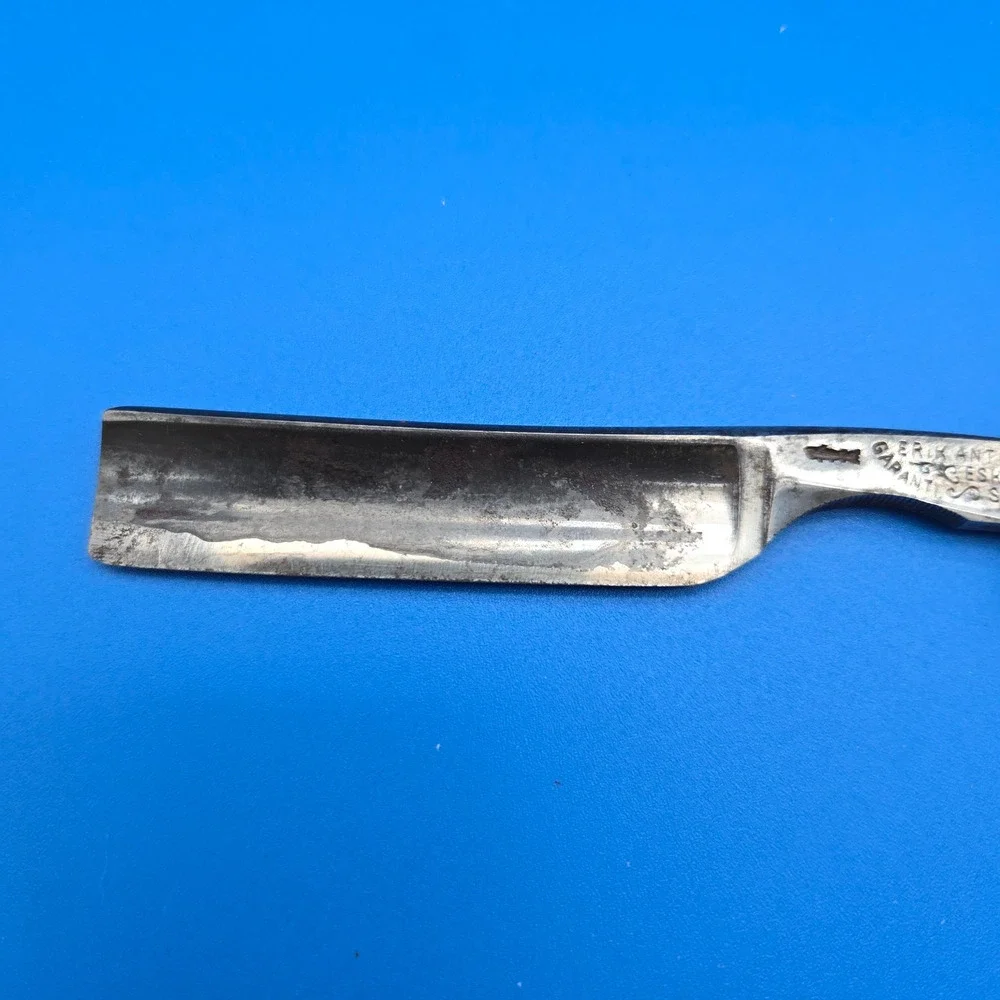 Erik Anton Berg Straight Razor w/ 2 Vintage Razors Project Lot As-Is
